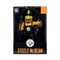 NFL SportsPicks Pittsburgh Steelers Steely McBeam Mascot 8-Inch Posed Figure