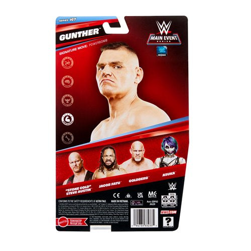 WWE Main Event Series 167 Gunther Action Figure