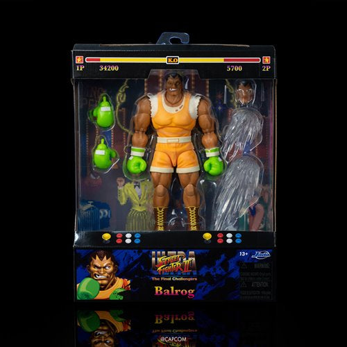 Ultra Street Fighter II Balrog Player 2 Deluxe 6-Inch Scale Action Figure