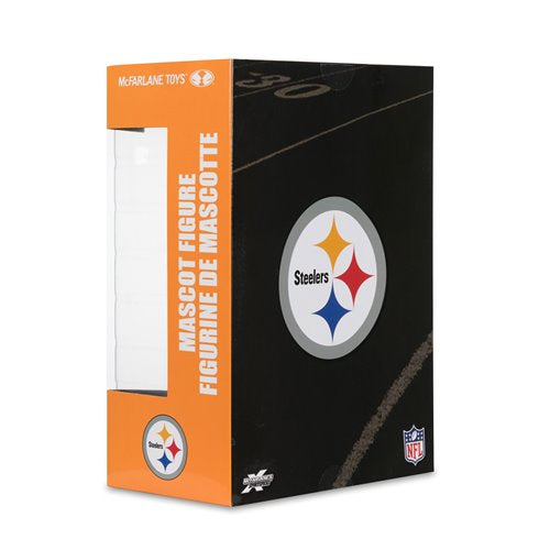 NFL SportsPicks Pittsburgh Steelers Steely McBeam Mascot 8-Inch Posed Figure