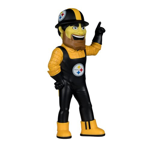 NFL SportsPicks Pittsburgh Steelers Steely McBeam Mascot 8-Inch Posed Figure