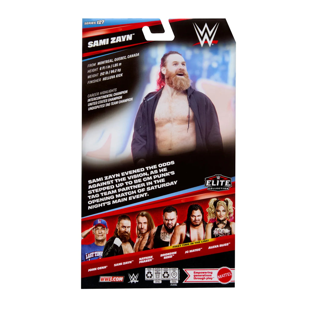WWE Elite Collection Series 127 Sami Zayn Action Figure