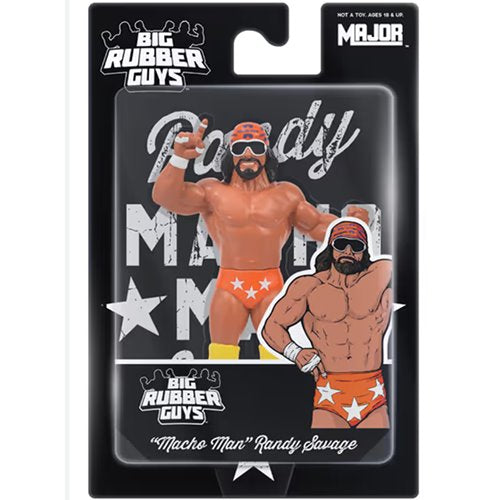 Major Big Rubber Guys Orange Macho Man Posed Figure - Estimated to arrive October 2026
