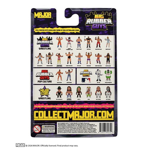 Major Big Rubber Guys Cactus Jack Posed Figure - Estimated to arrive November 2026