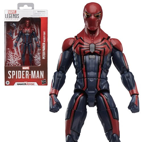 Spider-Man Marvel Legends Series Gamerverse Velocity Suit Peter Parker 6-Inch Action Figure