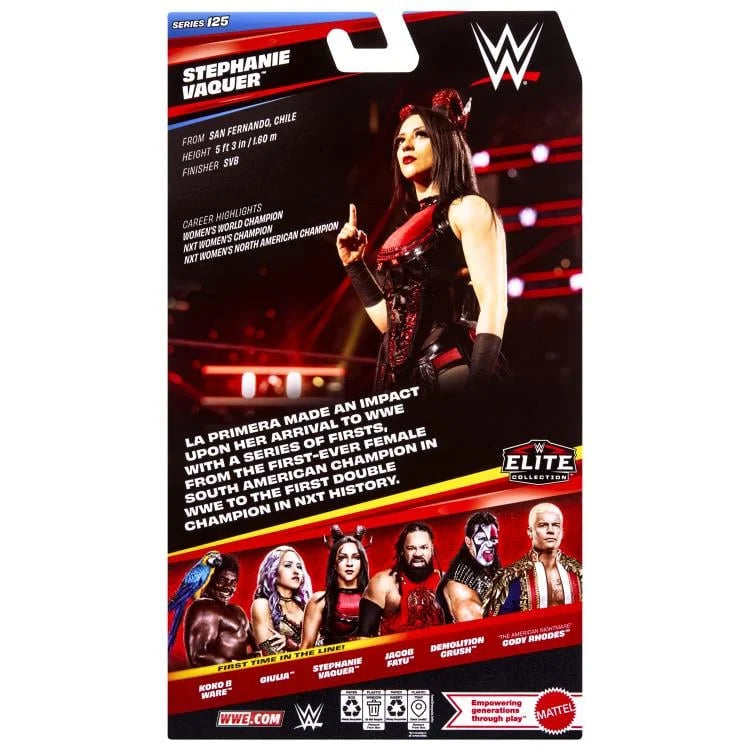 WWE Elite Collection Series 125 Stephanie Vaquer Action Figure
