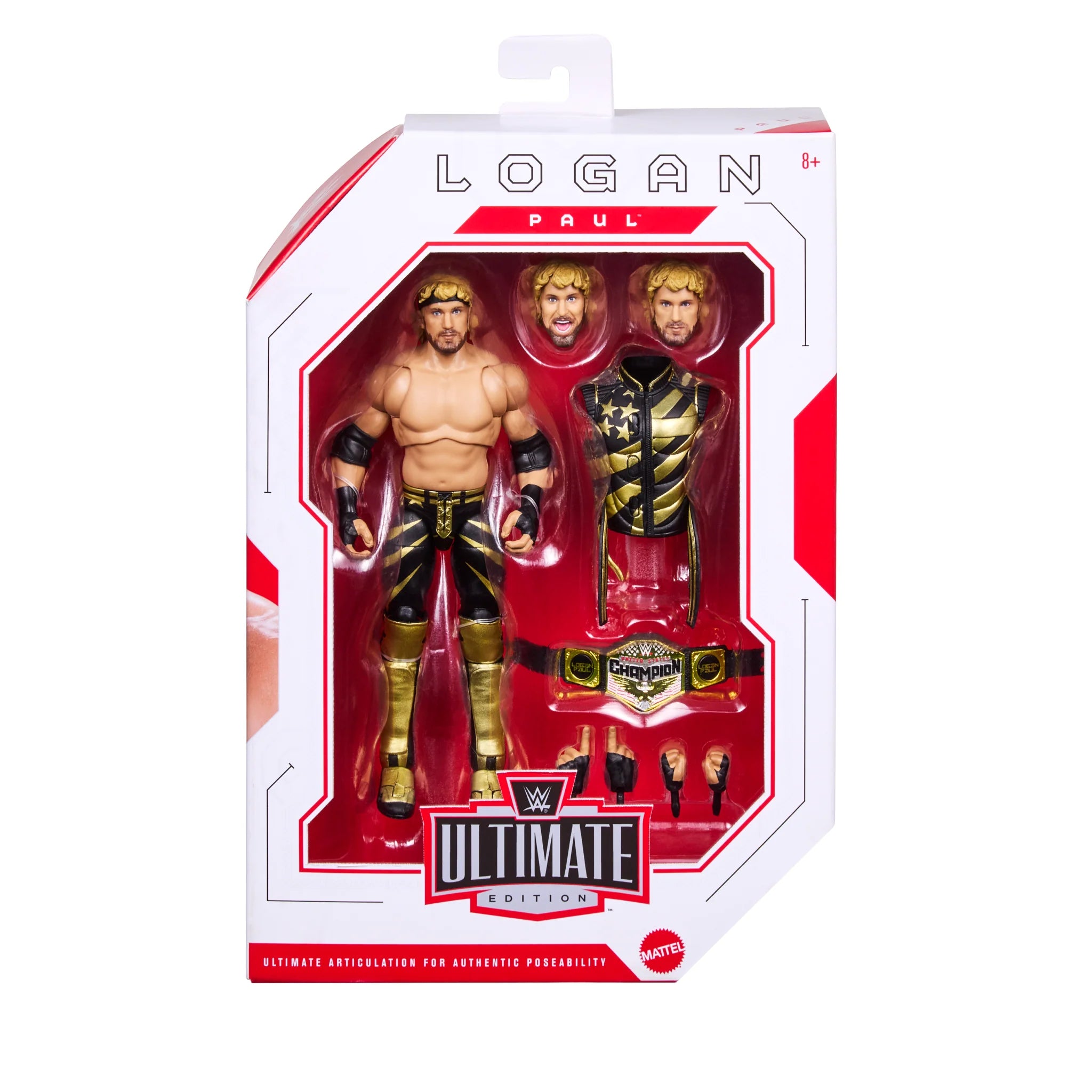 WWE Ultimate Edition Greatest Hits Wave 2 Logan Paul Action Figure