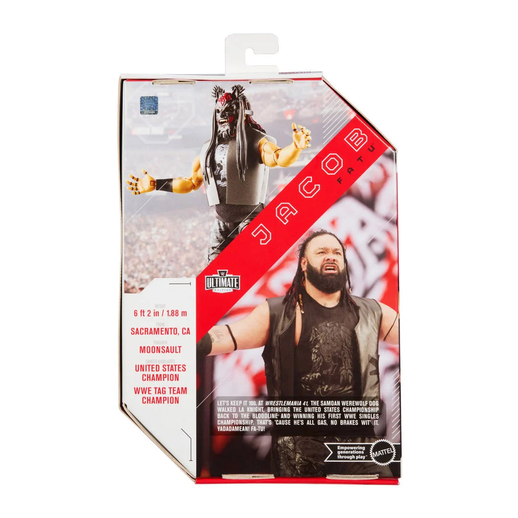 WWE Ultimate Edition Wave 32 Jacob Fatu Action Figure