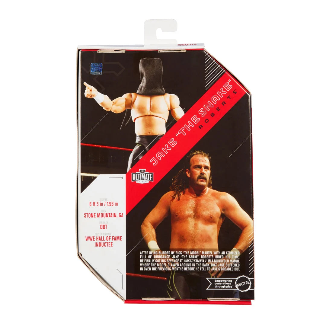 WWE Ultimate Edition Wave 32 Jake Roberts Action Figure