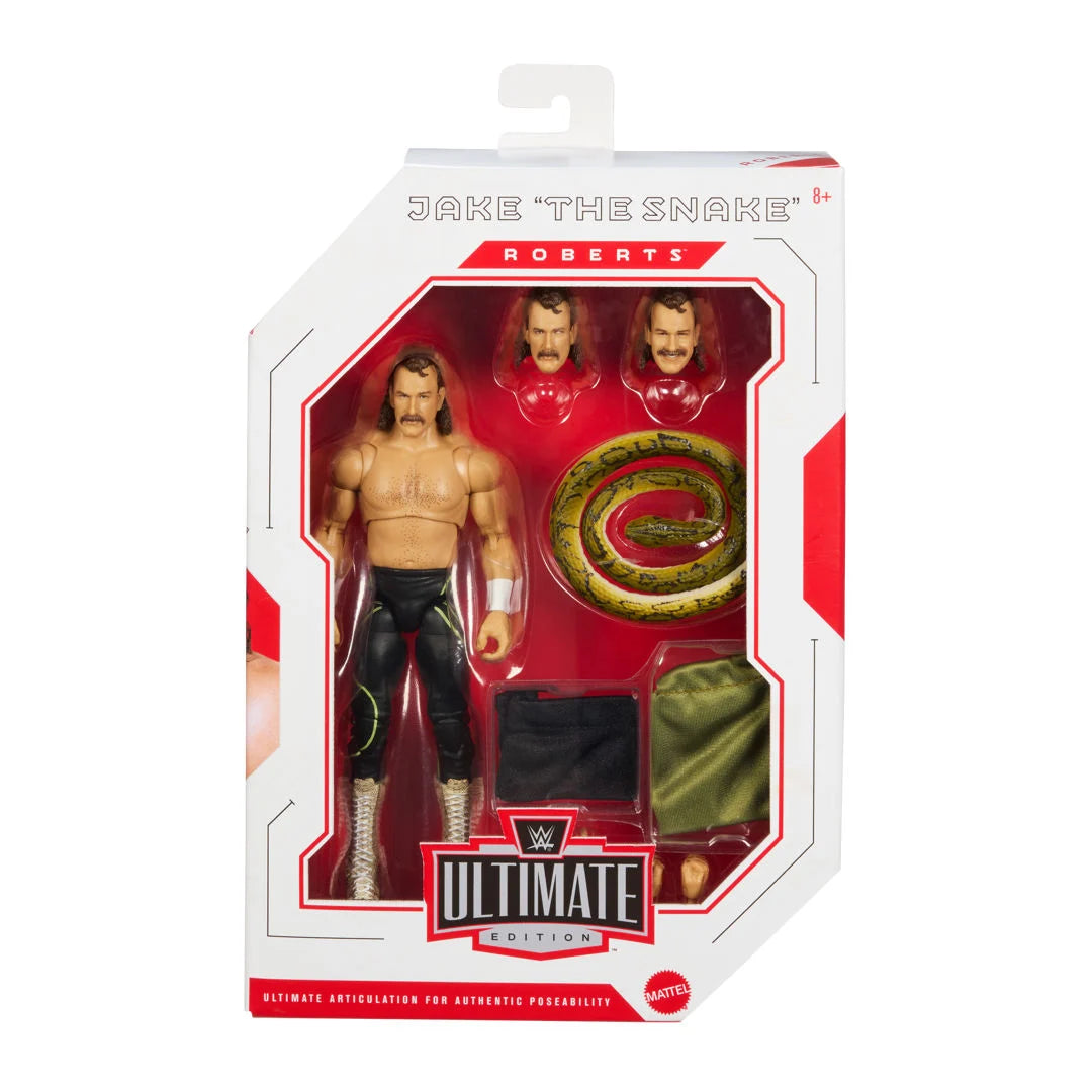 WWE Ultimate Edition Wave 32 Jake Roberts Action Figure