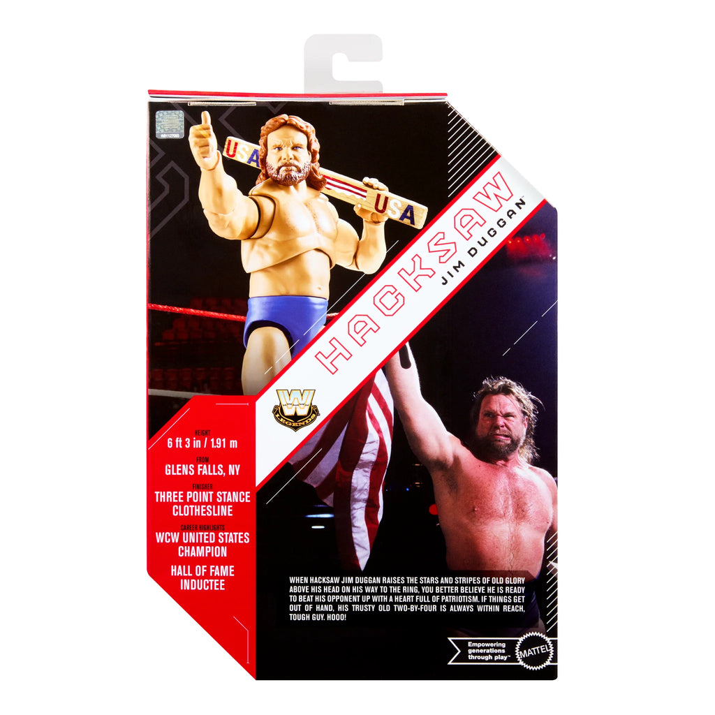 WWE Ultimate Edition Legends Hacksaw Jim Duggan Action Figure