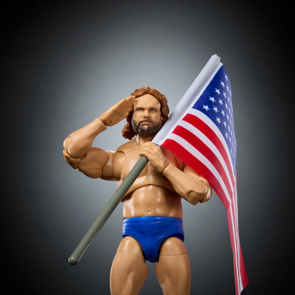 WWE Ultimate Edition Legends Hacksaw Jim Duggan Action Figure
