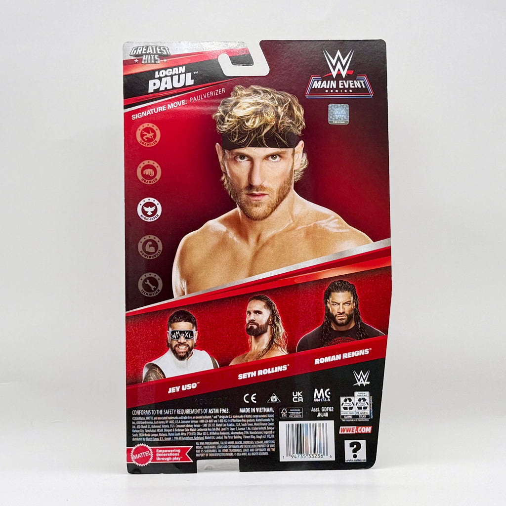 WWE Main Event Greatest Hits Mix 3 Logan Paul Action Figure